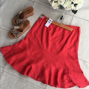 ❤️NWT Old Navy 100% Linen Skirt Size 8